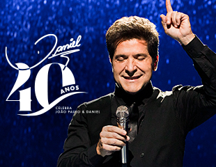 Lançamento Dvd Daniel 40 Anos Celebra João Paulo e Daniel em Poços de Caldas