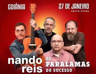 Nando Reis E Os Paralamas Do Sucesso em Goiânia