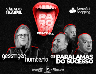 PA Rock - Os Paralamas Do Sucesso E Humberto Gessinger em Pouso Alegre